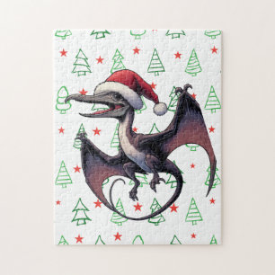 Quebra-cabeça Pterodactyl de Natal