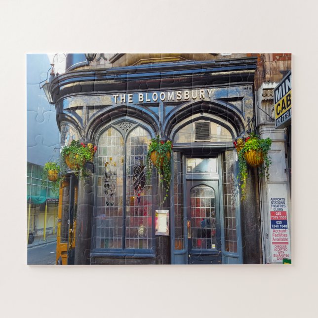 Quebra-cabeça Pubs de Londres. (Horizontal)