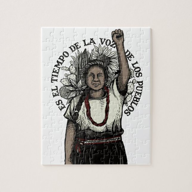 Quebra-cabeça pueblos indigenas (Vertical)