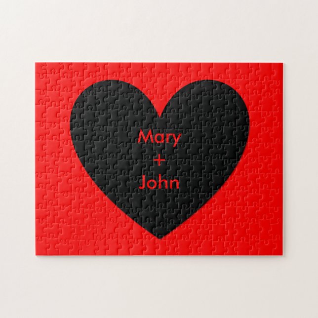 Quebra-cabeça Puffy Heart (Horizontal)