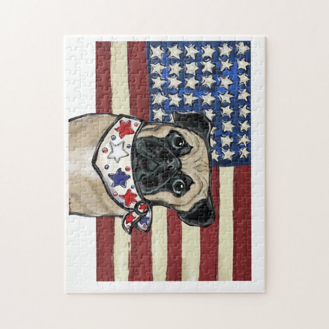 QUEBRA-CABEÇA PUG (Vertical)