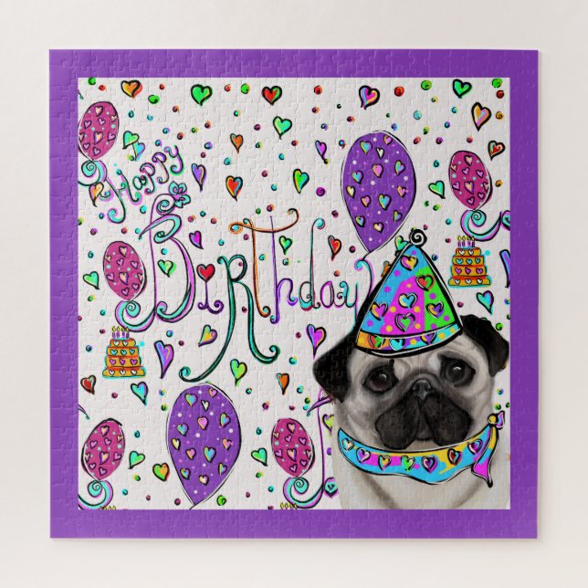 QUEBRA-CABEÇA PUG (Vertical)