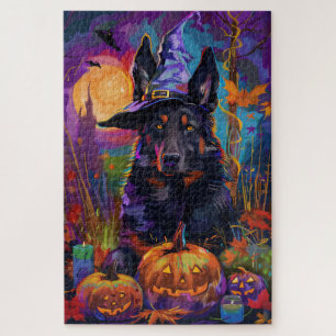 Quebra-cabeça Pumpkin de bruxa-bruxa-das-bruxas-bruxas-belgas