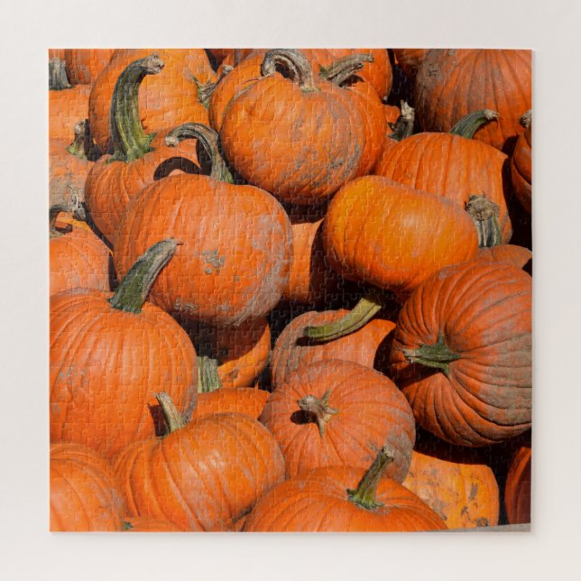 Quebra-cabeça Pumpkins, Pumpkins, Pumpkins - 20x20 - 676 pcs. (Vertical)