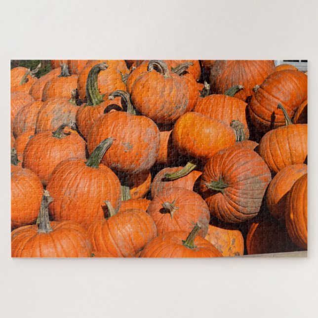 Quebra-cabeça Pumpkins, Pumpkins, Pumpkins - 20x30 - 1014 pcs (Horizontal)