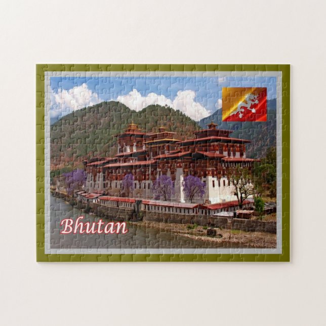 Quebra-cabeça Punakha - (Horizontal)