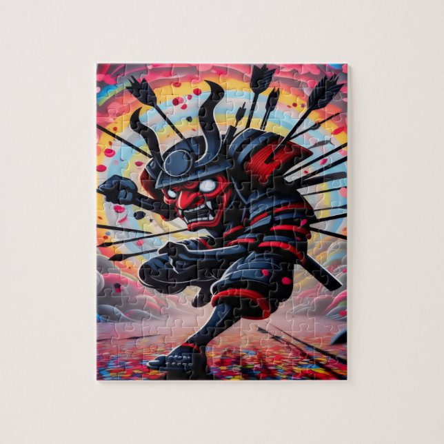 Quebra-cabeça Punk Samurai (Vertical)