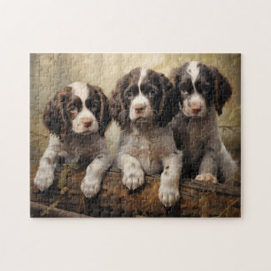Quebra-cabeça Puppp Spaniel inglês springer