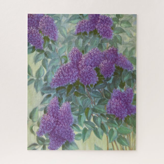 Quebra-cabeça Purple Lilac, por Cargill, 1937 (Vertical)