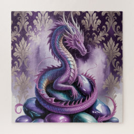 Quebra-cabeça Purple Mystic Dragon Gothic