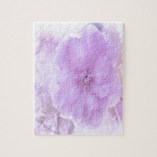 Quebra-cabeça Purple Pansy (Vertical)