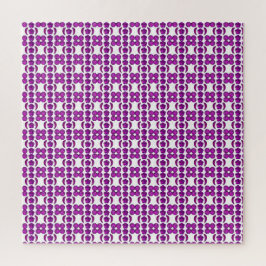 Quebra-cabeça Púrpura de Gemstone de Tanzanite