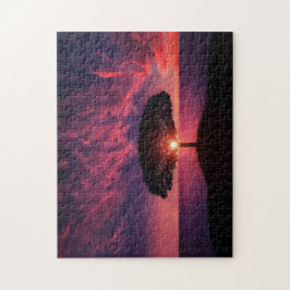 Quebra-cabeça Púrpura Sunset