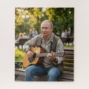 Quebra-cabeça Putin Violão Folk Acústico Bardo