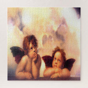 Quebra-cabeça Putti Par de Anjos