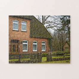Quebra-cabeça Puzzle “Casa de ladrillos en Bispingen”