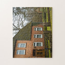 Quebra-cabeça Puzzle “Casa de ladrillos en Bispingen”