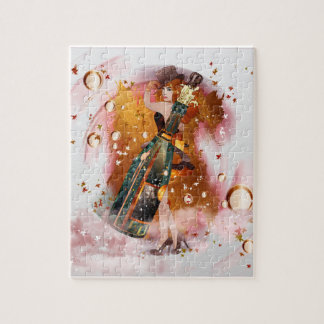 Quebra-cabeça puzzle “champanhe "