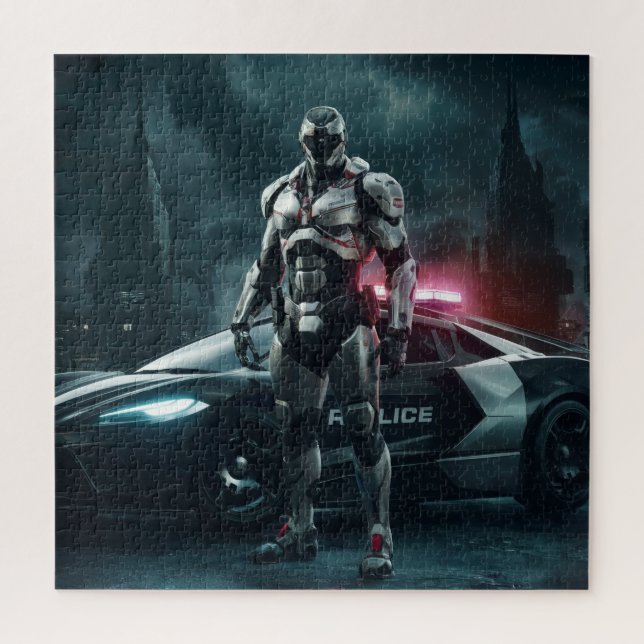 Quebra-cabeça Puzzle Cyborg 02 (Vertical)