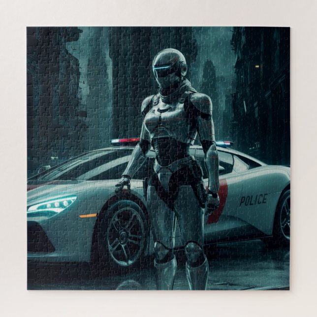 Quebra-cabeça Puzzle Cyborg 03 (Vertical)