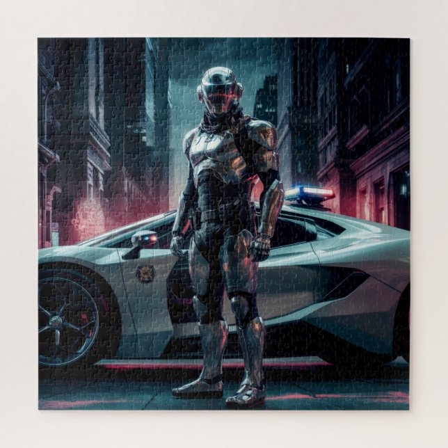 Quebra-cabeça Puzzle Cyborg 06 (Vertical)