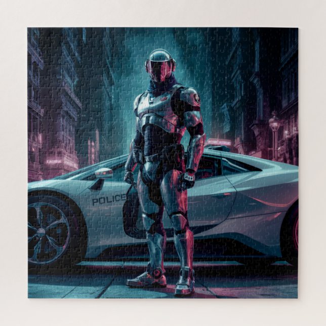 Quebra-cabeça Puzzle Cyborg 08 (Vertical)