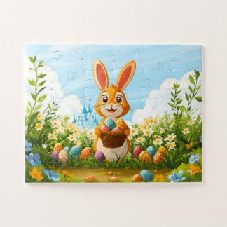 Quebra-cabeça Puzzle enfant 30 pièces - Lapin de Pâques