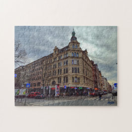 Quebra-cabeça Puzzle “Esquina viva – Frankfurt cotidiana”