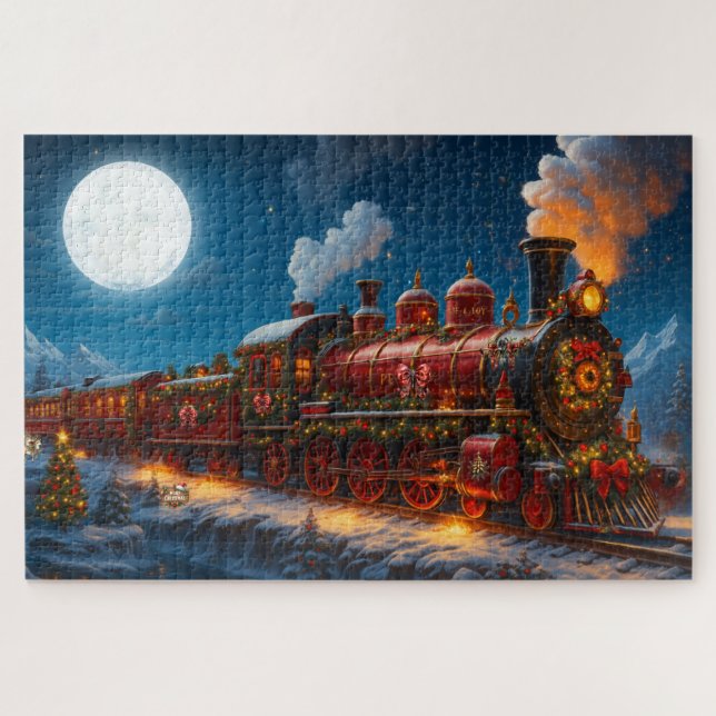 Quebra-Cabeça (Puzzle) Expresso do Papai Noel (Horizontal)