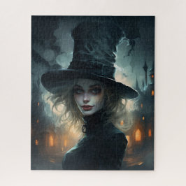 Quebra-cabeça Puzzle Eyes of the Mysterious Woman