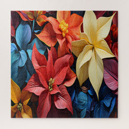 Quebra-Cabeça (Puzzle) Flores Natalinas