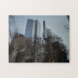Quebra-cabeça Puzzle “Frankfurt en equilibrio – Arte, árboles y