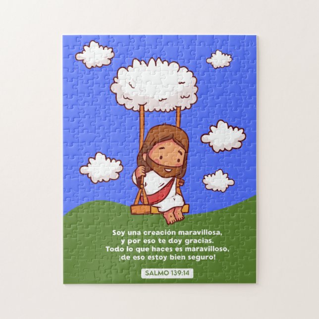 Quebra-cabeça Puzzle - Mensaje cristiano (Vertical)