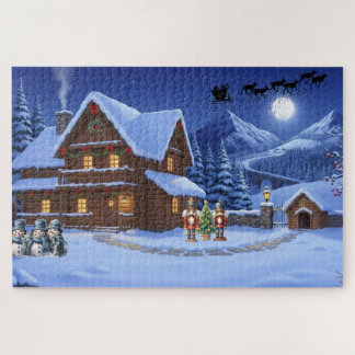 Quebra-Cabeça (Puzzle) Noite de Natal