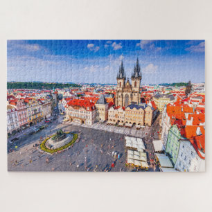 Quebra-cabeça Puzzle Prague capital of Czech Republic