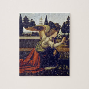 Quebra-cabeça Puzzle Printable Da Vinci The The Annunciation