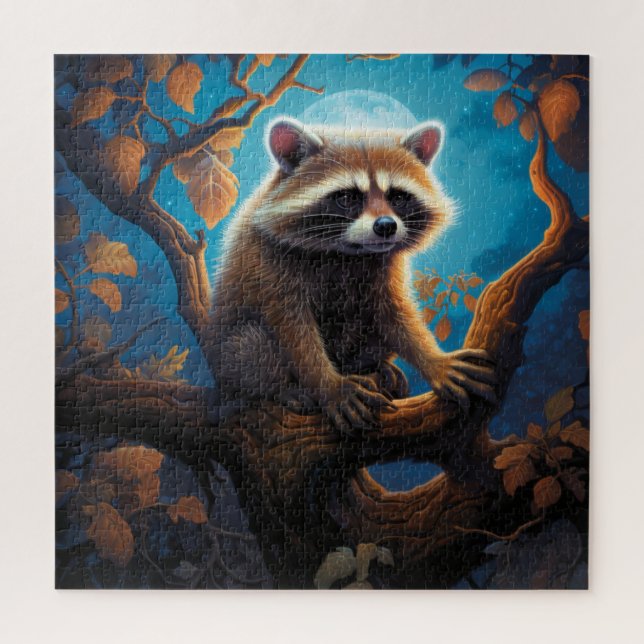 Quebra-cabeça Puzzle Raton Laveur 5 (Vertical)