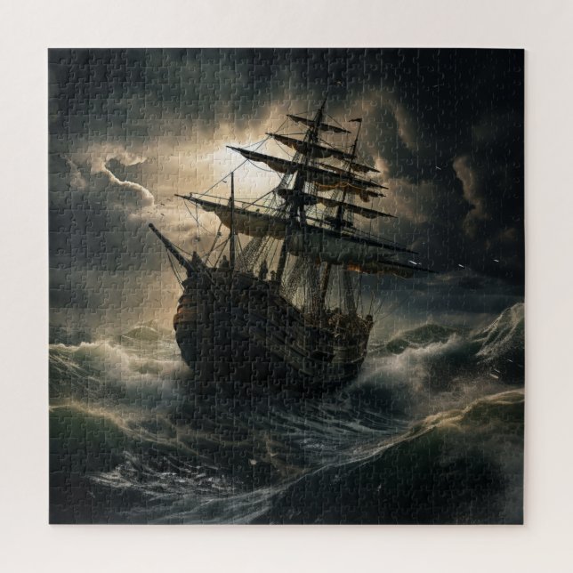 Quebra-cabeça Puzzle Série Bateau (Vertical)