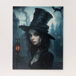 Quebra-cabeça Puzzle Shadows of the Mysterious Woman