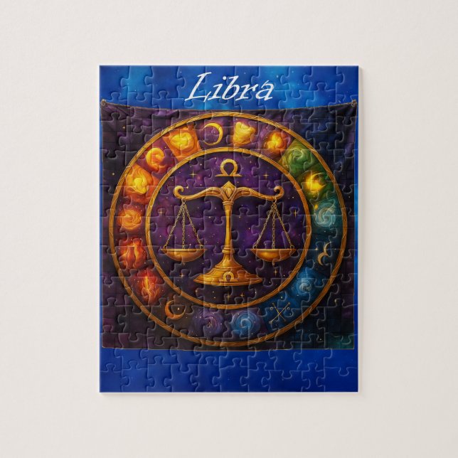 Quebra-Cabeça (Puzzle) Signo de Libra (Vertical)