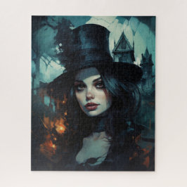 Quebra-cabeça Puzzle The Enigma of the Mysterious Woman