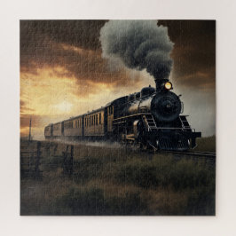 Quebra-cabeça Puzzle Train Série 1-4