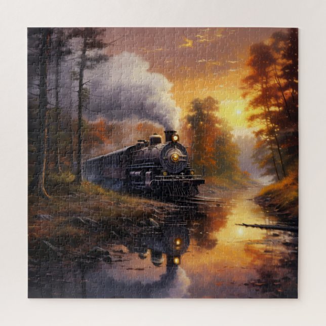 Quebra-cabeça Puzzle Train Série 1-7 (Vertical)