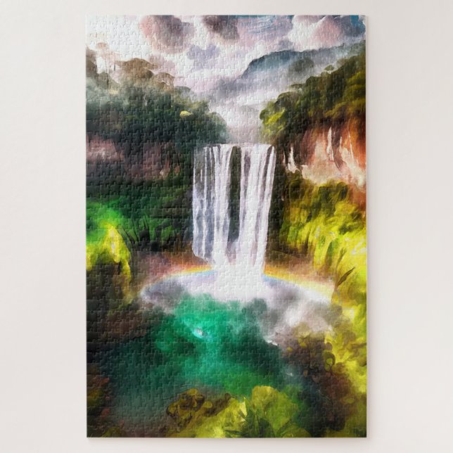 Quebra-cabeça puzzle - waterfall (Vertical)