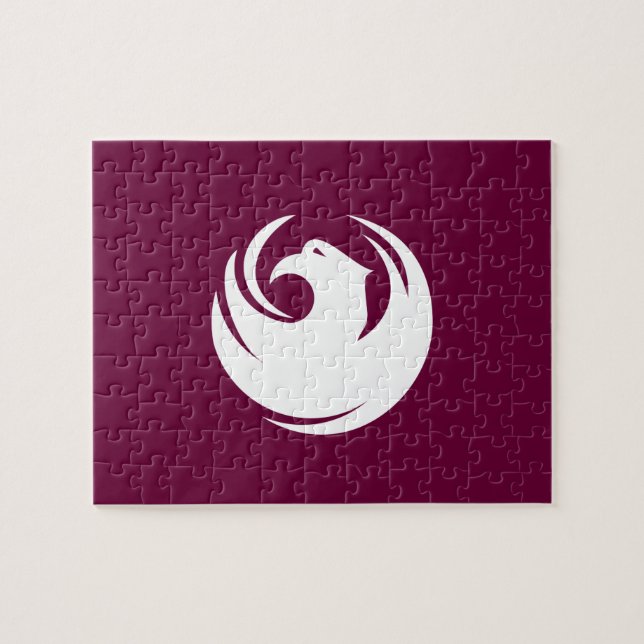 Quebra-cabeça Puzzle with Flag of Phoenix, Arizona (Horizontal)
