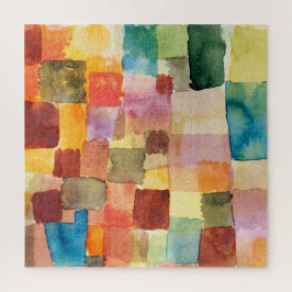 Quebra-cabeça Quadrados de aquarela abstrato sem título - Paul K