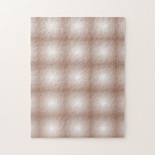 Quebra-cabeça Quadrados Geométricos com Branco Gradiente Mocha M