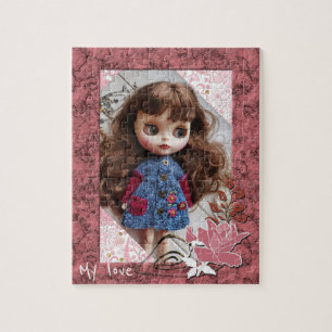 Quebra-cabeça Quadro de fotos personalizado, vintage