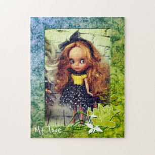 Quebra-cabeça Quadro de fotos personalizado, vintage