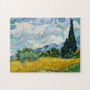 Quebra-cabeça Quadro de Trigo Vincent van Gogh Masterpaper Paint